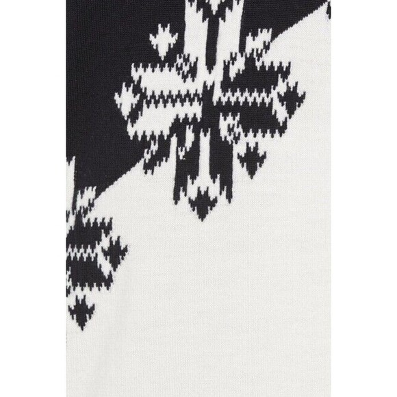 NWT $175 Scotch & Soda Wool Sweater Large Colorblock Snowflake Intarsia - Picture 7 of 8